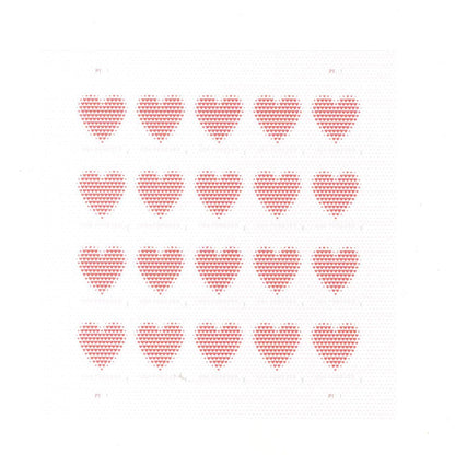 Made of Hearts Forever First Class Postage Stamps image 1