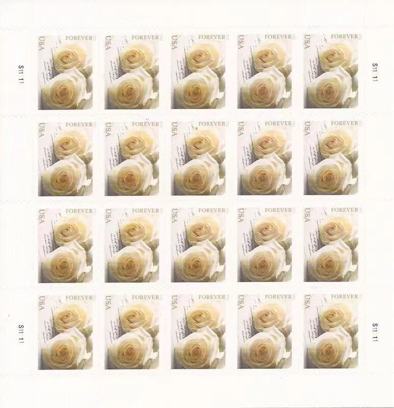 2011 Wedding Rose Forever First Class Postage Stamps image 0