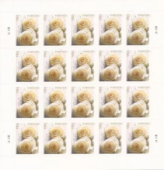 2011 Wedding Rose Forever First Class Postage Stamps image 0