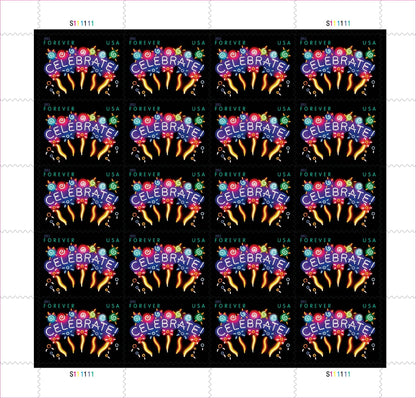 Celebrate Forever First Class Postage Stamps