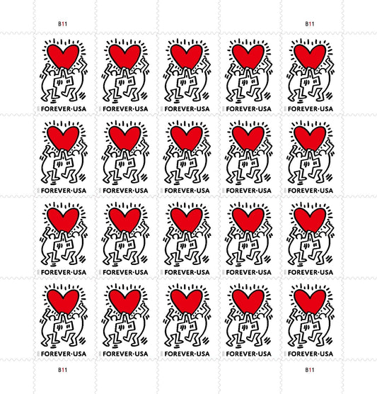 2025 Love Forever First Class Postage Stamps image 0