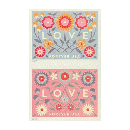 2022 Love Forever First Class Postage Stamps image 1